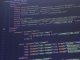 data on a computer screen