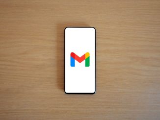gmail logo on smartphone